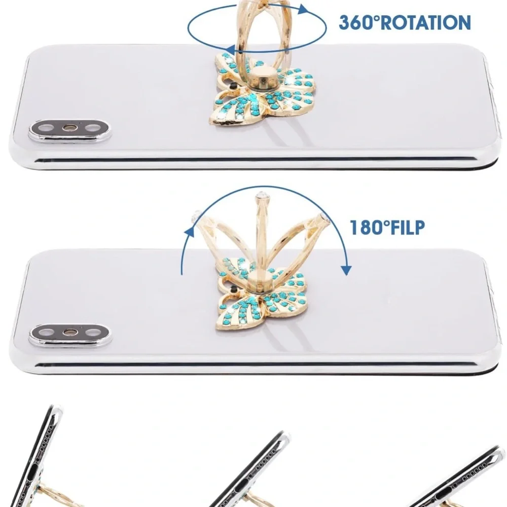 Butterfly Phone Ring Holder